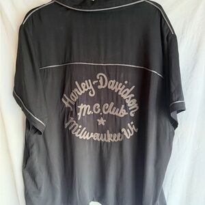 HARLEY DAVIDSON Limited Edition Women’s Club Crew Contrast Piping 3W (26-28) NWT